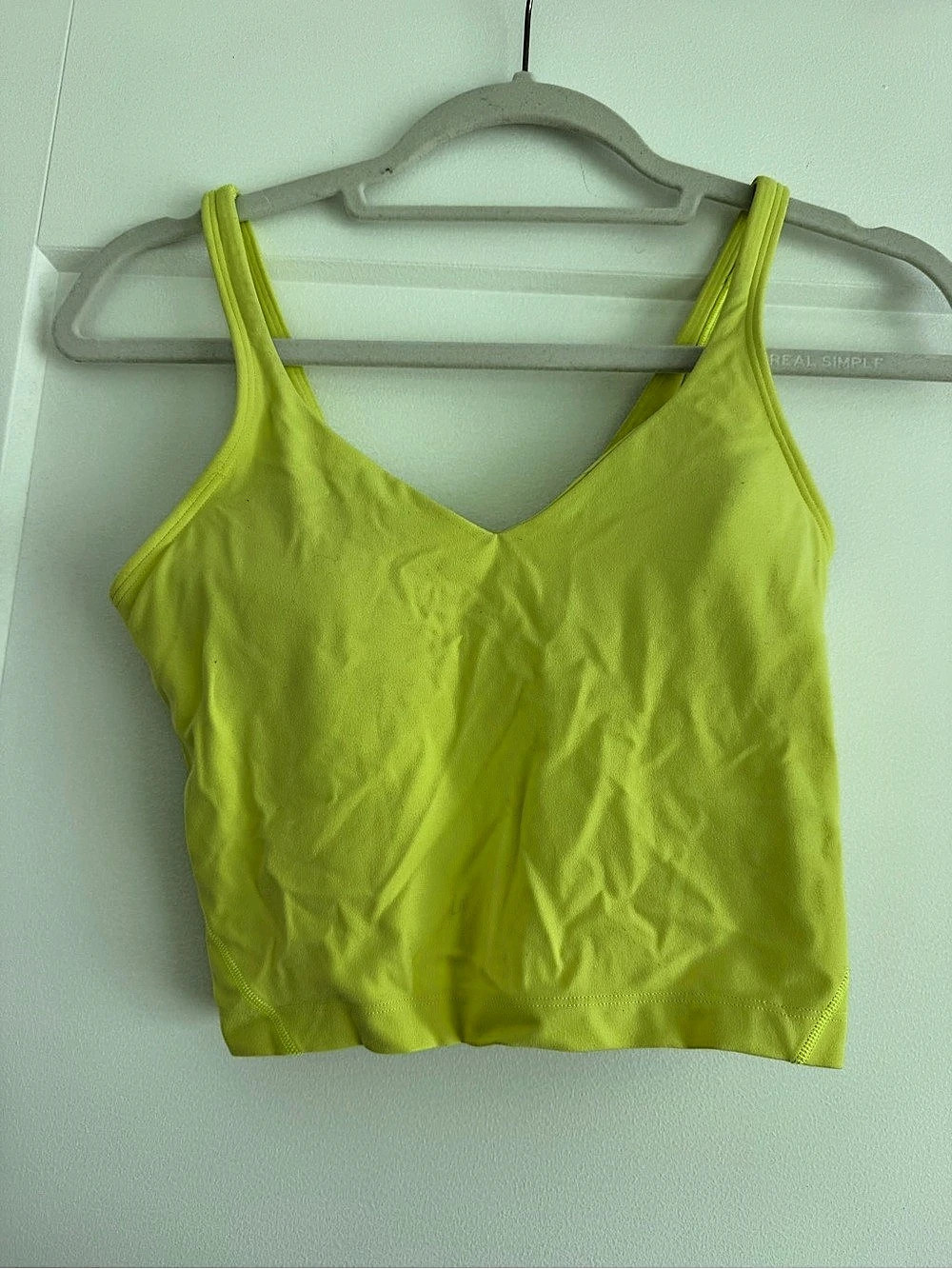 Lululemon Align Tank Women's neon yellow